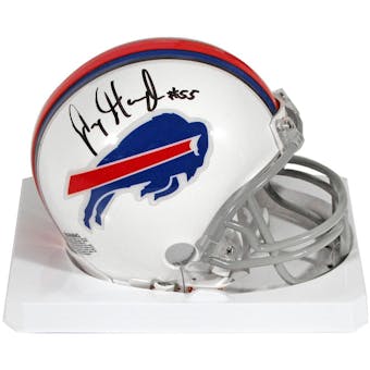 Jerry Hughes Autographed Buffalo Bills Mini Football Helmet