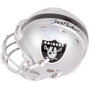 Jerry Rice Autographed Oakland Raiders Mini Football Helmet Steiner