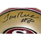Jerry Rice Autographed San Francisco 49ers Riddell Mini Football Helmet