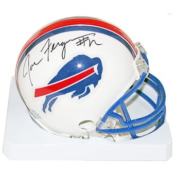 Joe Ferguson Autographed Buffalo Bills Throwback 76-83 Mini Helmet