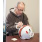 Jim Kelly Autographed University of Miami Full-Size Replica Football Helmet