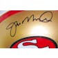 Joe Montana Autographed San Francisco 49ers Mini Football Helmet