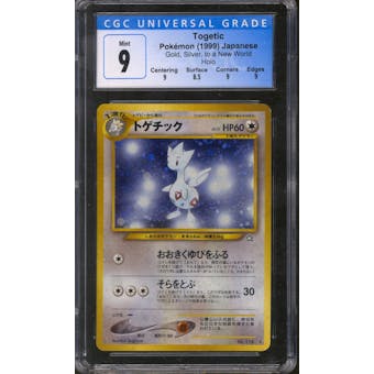 Pokemon Neo Genesis Japanese Togetic 176 CGC 9
