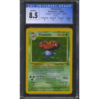 Pokemon Jungle Vileplume 15/64 CGC 8.5