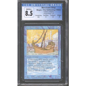 Magic the Gathering Arabian Nights Merchant Ship CGC 8.5