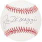 Joe DiMaggio Autographed New York Yankees Official American League Baseball (QVC COA)