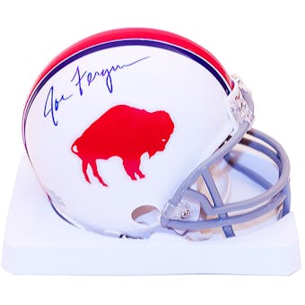 Joe Ferguson Autographed Buffalo Bills Throwback 65-73 Mini Helmet
