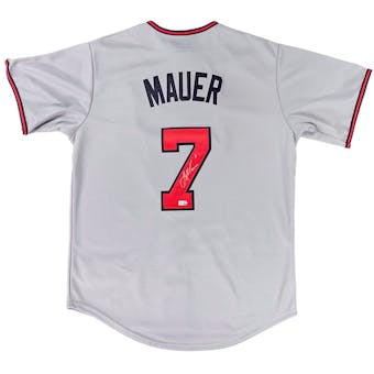 Joe Mauer Autographed Minnesota Twins Baseball Jersey (MLB Certified)