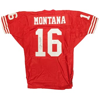 Joe Montana Autographed San Francisco 49ers Authentic Wilson Jersey (UDA)