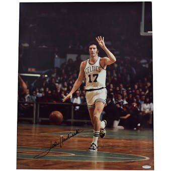 John Havlicek Boston Celtics UDA Autographed 16 x 20 Photo LE 252/500
