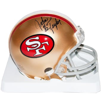 John Taylor Autographed San Francisco 49ers Mini Helmet (JSA)