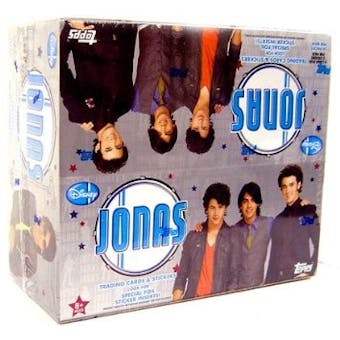 Disney Jonas Brothers Trading Cards & Stickers Box (Topps)