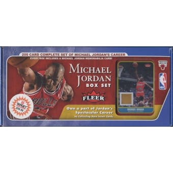 2007/08 Fleer Basketball Michael Jordan Factory Set (UD)