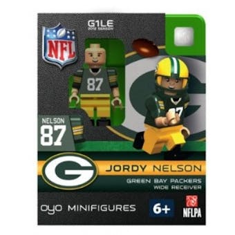 OYO Green Bay Packers Jordy Nelson G1LE Series 1 Minifigure