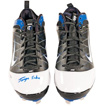 Jorge Soler Autographed Chicago Cubs Nike Air Max Cleats (PSA)