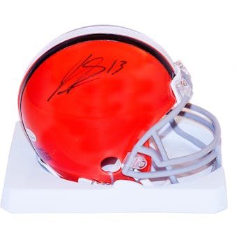 Josh Gordon Autographed Cleveland Browns Mini Helmet (GTSM/Gordon Holo)