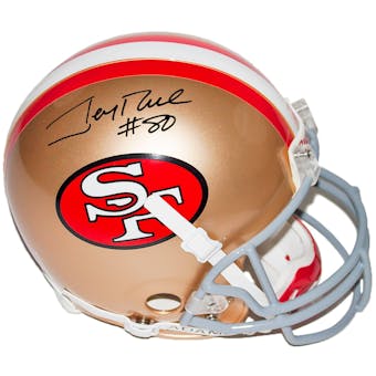 Jerry Rice Autographed San Francisco 49ers Proline Riddell Full Size Helmet (PSA)
