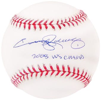 Jimmy Rollins Autographed Philadelphia Phillies 2008 World Series Baseball