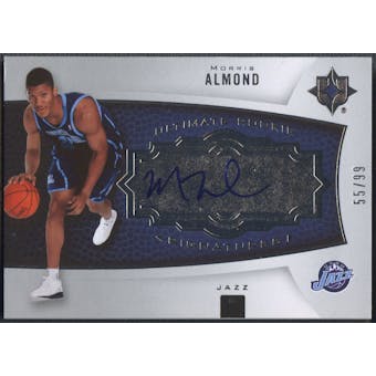 2007/08 Ultimate Collection #102 Morris Almond Rookie Auto #55/99
