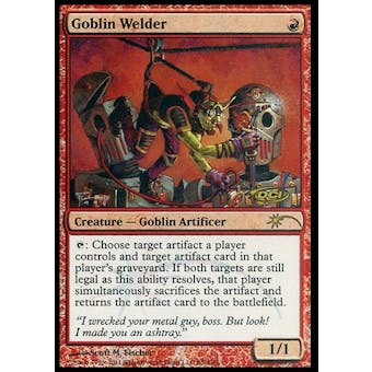 Magic the Gathering Promo Single Goblin Welder JUDGE FOIL - SLIGHT PLAY (SP)