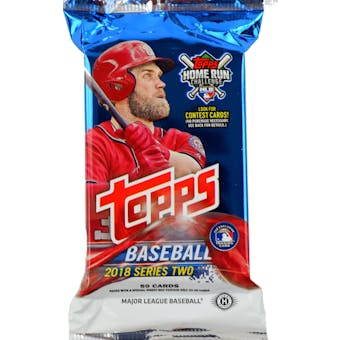 2018 Topps Series 2 Baseball Hobby Jumbo Pack