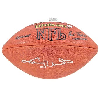 Johnny Unitas Autographed Official NFL Football (GAI COA)