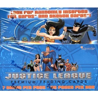 Justice League Hobby Box (2003 Inkworks)