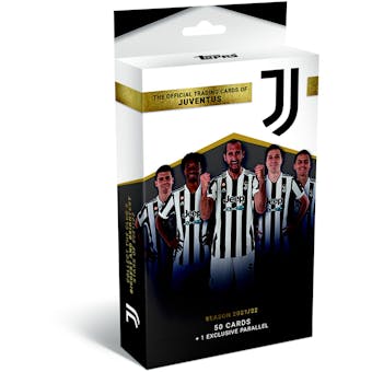 2021/22 Topps Juventus Official Team Set (Hanger Box) Soccer 40-Box Case