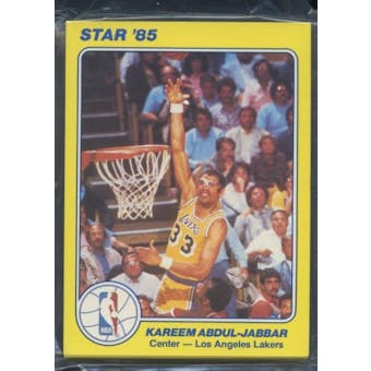 1984/85 Star Co. Basketball Court Kings 5x7 Series 1 Bagged Set