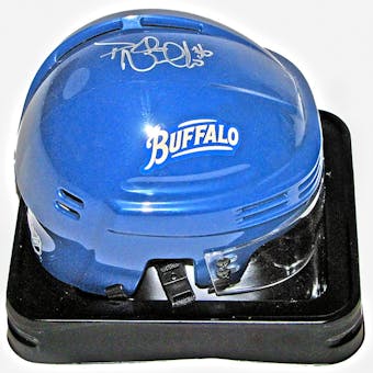 Patrick Kaleta Autographed Buffalo Sabres Royal Blue Hockey Mini-Helmet