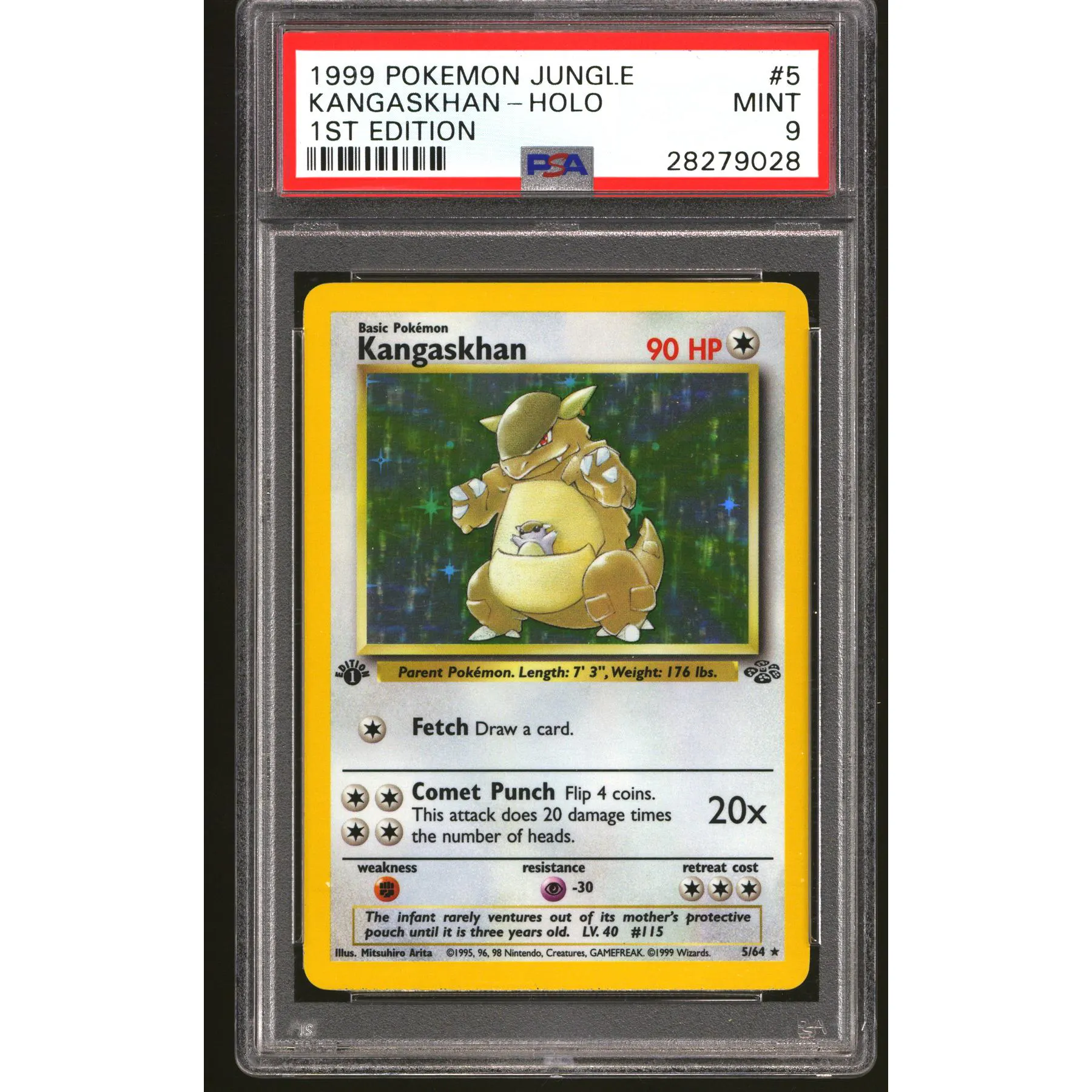 1st edition kangaskhan pokemon card Kangaskhan ex 2014 Japanese XY: Wild Blaze #064/080 1st Edition Holo Price Guide