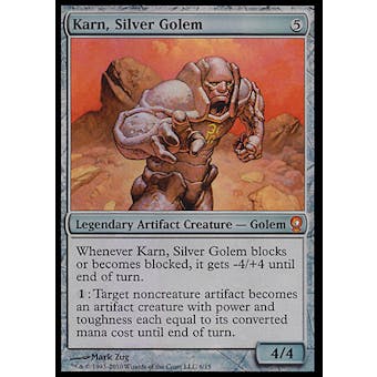 Magic the Gathering From The Vault Single Karn, Silver Golem FOIL - NEAR MINT (NM)