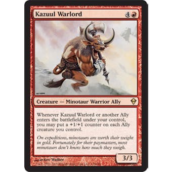 Magic the Gathering Zendikar Single Kazuul Warlord - NEAR MINT (NM)