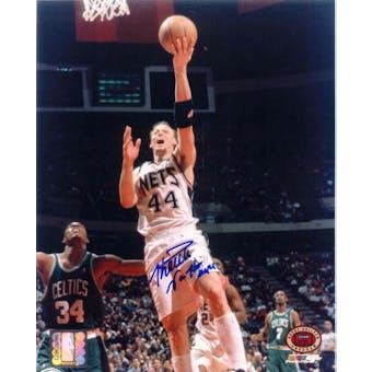 Keith Van Horn New Jersey Nets Autographed 8x10 Basketball Photo