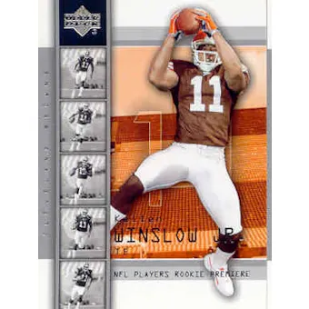 2004 Upper Deck Football Kellen Winslow Jr. - 10 Rookie Card Lot