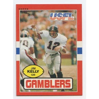 1985 Topps USFL Football #45 Jim Kelly Card (NM-MT)