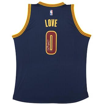 Kevin Love Autographed Cleveland Cavaliers Alternate Blue Basketball Jersey UDA