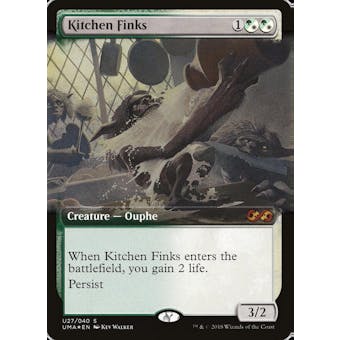 Magic the Gathering Ultimate Masters Box Topper FOIL Kitchen Finks NEAR MINT (NM)