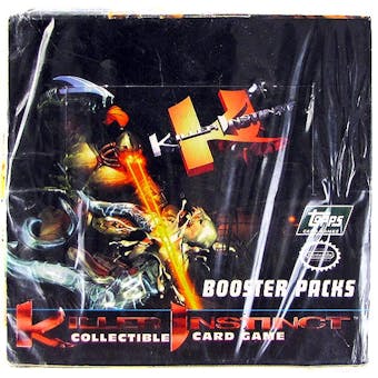 1996 Topps Killer Instinct Collectible Card Game Box
