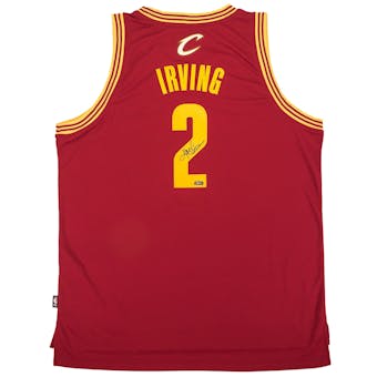 Kyrie Irving Autographed Cleveland Cavaliers Adidas Maroon Jersey (Panini Authentics)