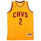 Kyrie Irving Autographed Cleveland Cavaliers Adidas Yellow Jersey (Panini Authentics)