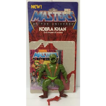 MOTU Kobra Khan Masters of the Universe Complete with Cardback and Comic