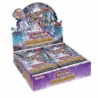 Yu-Gi-Oh Tactical Masters Booster Box (Presell)