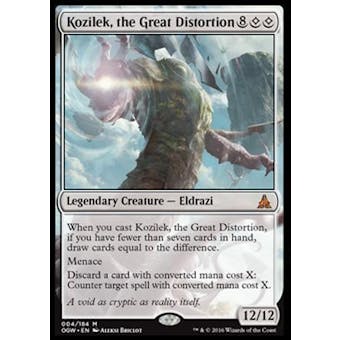 Magic the Gathering Oath of the Gatewatch Single Kozilek, the Great Distortion FOIL -  NEAR MINT (NM)