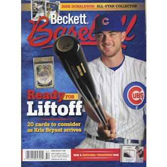 2015 Beckett Baseball Monthly Price Guide (#111 June) (Kris Bryant)