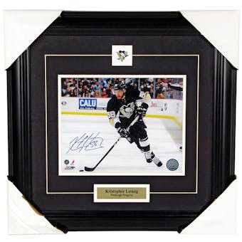 Kris Letang Autographed Framed Pittsburgh Penguins 8x10 Photo (Frameworth)