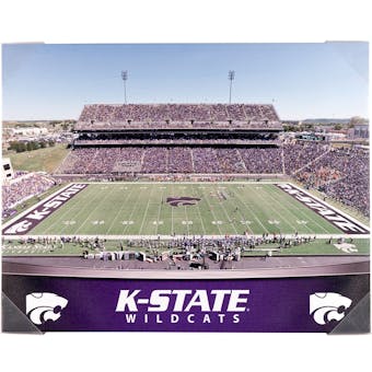 Kansas State Wildcats Artissimo Gradient Stadium 22x28 Canvas