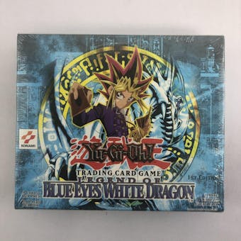 Yu-Gi-Oh Legend of Blue Eyes White Dragon 1st Edition Booster Box - 2nd Printing Glossy 570771
