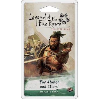 Legend of the Five Rings LCG: For Honor and Glory Dynasty Pack (FFG)