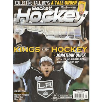 2014 Beckett Hockey Monthly Price Guide (#264 August) (LA Kings)